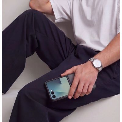 6. Tech-Protect Magmat MagSafe Case for Samsung Galaxy Z Flip 8 - Matte Black