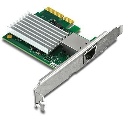 9. Trendnet TEG-10GECTX Network Card, Internal, Wired, PCI Express, Ethernet, 10000 Mbit/s, Green, Gray