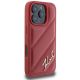 4. Karl Lagerfeld Quilted Signature iPhone 16 Pro Case - Red