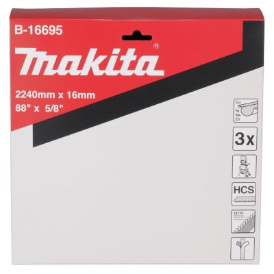 3. Makita band saw LB1200F 2240x16mm 3 pieces for non-ferrous metals