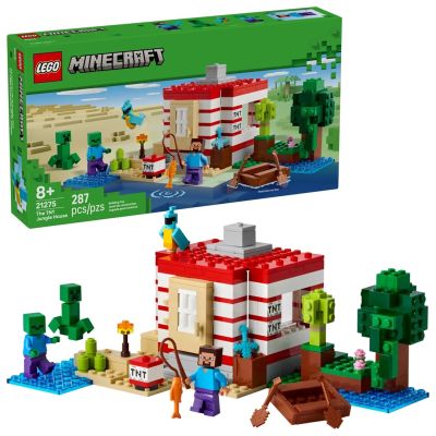 12. LEGO Minecraft 21275 TNT Jungle House