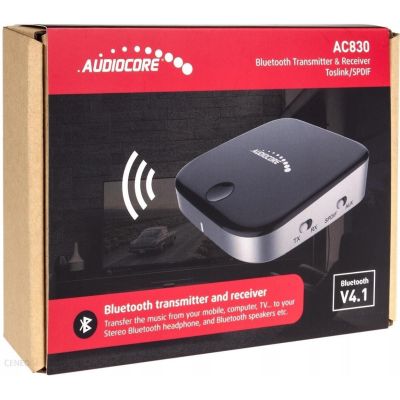 2. AUDIOCORE AC830 Adapter (Jack - Micro USB; black and silver)