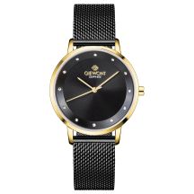 Giewont Sapphire Gold Black Women's Watch GW4130-B4