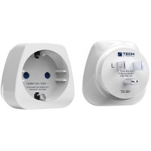 TRAVEL BLUE Travel Adapter SCHUCKO -> USA