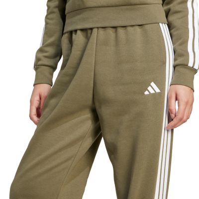 10. adidas Essentials 3-Stripes Fleece Loose-Fit W JX7698 pants