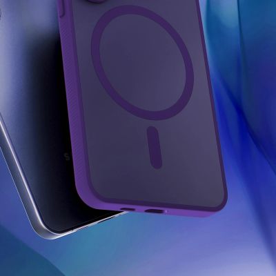 27. 3mk Smoke MagCase for Samsung Galaxy S26 - purple