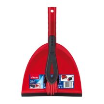 Vileda 2-in-1 dustpan with brush