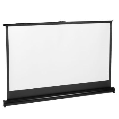 5. MACLEAN PORTABLE PROJECTION SCREEN, COMPACT, DESKTOP, 40", 16:9, MC-962