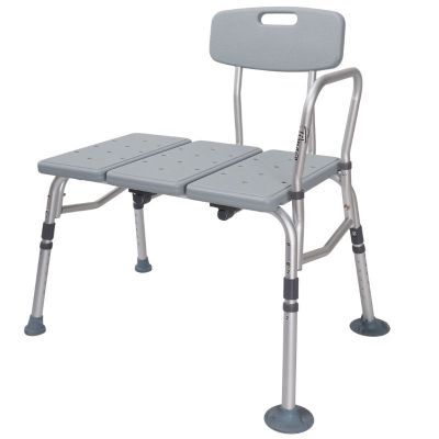 Bathtub transfer bench with backrest, BathTim seat