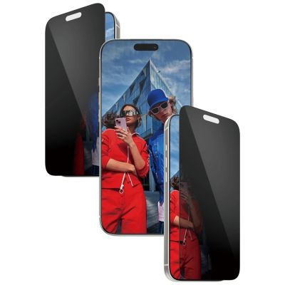 2. PanzerGlass Ultra-Wide Fit EasyAligner Privacy Glass for iPhone 17 Pro Max