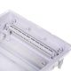 3. PLASTIC INSTALLATION HOUSING WITH METAL DOOR, FLUSH-MOUNTED, IP40, 5 ROWS, 60 MODULES Noark PM
