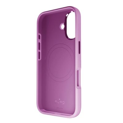 2. Puro Icon Mag Pro MagSafe Silicone Case for iPhone 16 - Pink