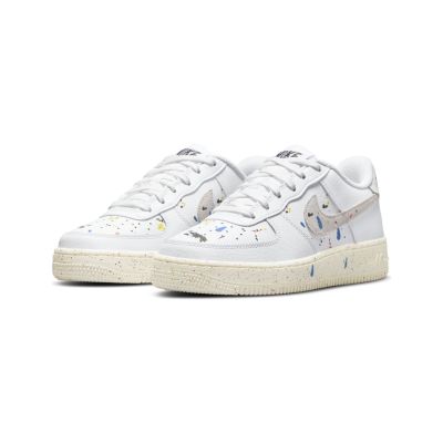 3. Women's Nike Air Force 1 LOW LV8 3 GS White Sneakers - DJ2598-100
