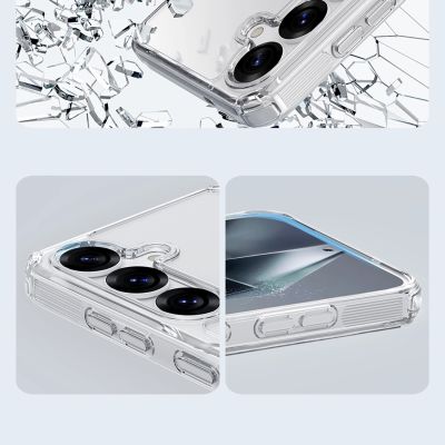 9. Nillkin Nature TPU Pro Magnetic Case with MagSafe for Samsung S25+ - White