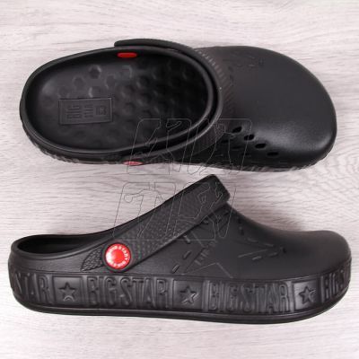 6. Big Star M II175001 black slippers