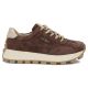 3. Leather platform sneakers brown Filippo DP7498