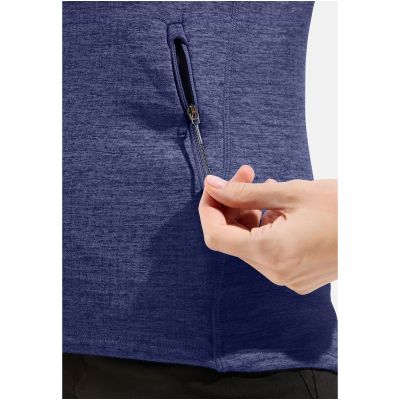 Women's ODLO TENCIA Mid Layer Hoody Full Zip, blue