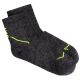 3. BUFF DryFlx Quarter Socks 137790999 Black 36–38