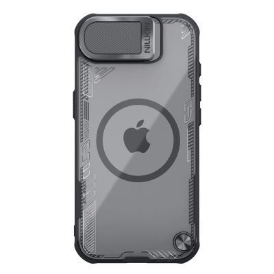 2. Nillkin Iceblade Prop Magnetic Case with Lens Cover and Stand for iPhone 16e / 17e - Black