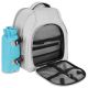 16. THERMAL PICNIC BACKPACK BLUE AND GREY 25L ENERO CAMP