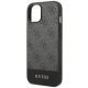 6. Guess 4G Stripe Collection Case for iPhone 14 / 15 Plus - Gray