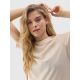 2. Women's plain organic cotton T-shirt 4F