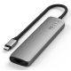 2. Satechi 7-in-1 USB-C Slim Multiport Adapter with Ethernet - Space Gray