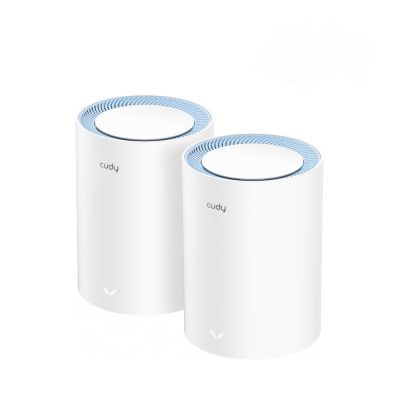 6. Access Point CUDY M1200 (2-Pack) AC1200 Dual Band Wi-Fi 2x 10/100Mbps Mesh