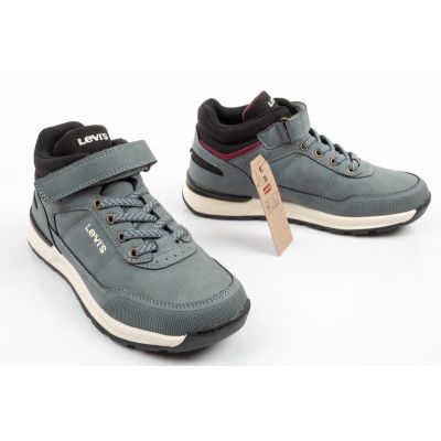 7. Levi's children's shoes youth Sierra ankle boots with Velcro