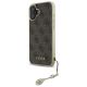 2. Guess 4G Charms Collection iPhone 16 Plus Case - Brown