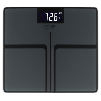 ADLER AD 8194s stripes bathroom scale