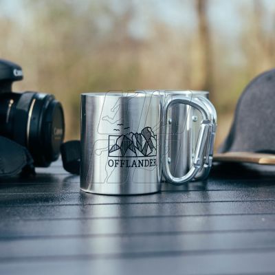 8. Offlander camping mug with a steel carabiner OFF_CACC_03