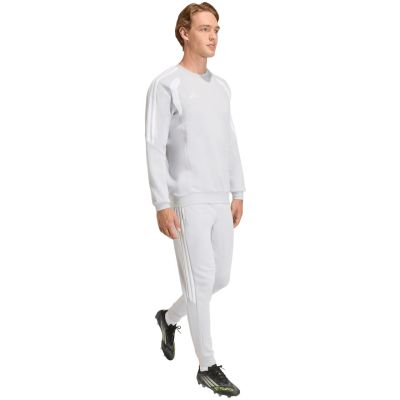 6. Men's adidas Tiro 26 League Sweat Crew Light Gray KF3415