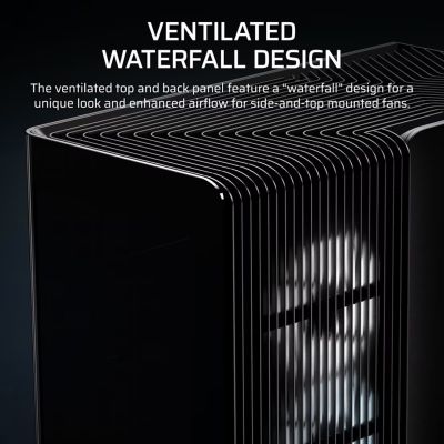 11. Corsair FRAME 4500X RS-R ARGB Tempered Glass Mid-Tower Case, Black