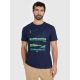 Men's regular printed T-shirt 4F 4FRAW25TTSHM3378-31S