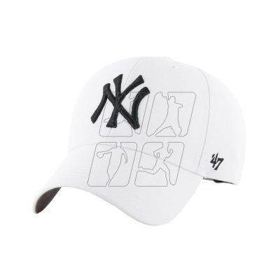 47 Brand New York Yankees MVP Cap B-MVP17WBV-WHF