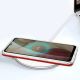 7. Clear 3in1 Case for Samsung Galaxy A22 4G Frame Gel Cover Red
