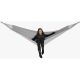 4. GARDEN HAMMOCK 2-PERSON LUXE XXL 250x150CM WITH SPREADER BAR AND COVER GRAY 1031170