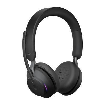 7. Jabra Evolve2 65 MS Stereo Link380c Wireless On-Ear Headphones