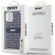 8. DKNY IML Mono & Stripe MagSafe case for iPhone 15 / 14 / 13 - blue
