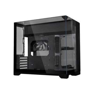 6. Lian Li O11 Vision-M PC Gehäuse, Micro-ATX, Tempered Glass - black
