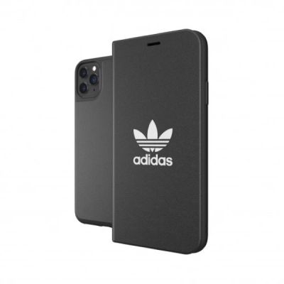 6. Adidas OR Booklet Case Basic for iPhone 11 Pro Max - Black and White
