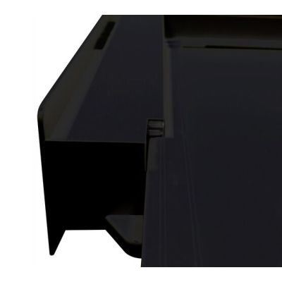 5. Washer-dryer connector with drawer and belt, black