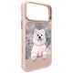 3. Nimmy Gentle Pets Series Dog MagSafe Case for iPhone 17 Pro Max - Pink