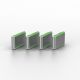 3. Lindy 40426 Port Blocker Port Blocker + USB Type-C Dongle Green 5 pcs.