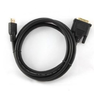 2. GEMBIRD CC-HDMI-DVI-6 cable (HDMI M - DVI-D M; 1.8m; black)