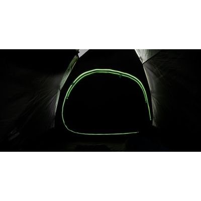 14. Coleman Pingora 3 BlackOut Green, Gray Multi-Person Tent