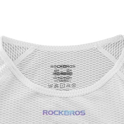 9. Rockbros YDBX001 Women's Quick-Dry Sleeveless Cycling Jersey XL / XXL - White