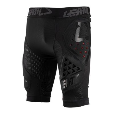 LEATT Impact Shorts 3DF 3.0 Protective Shorts, Size M, Black
