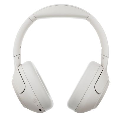 3. QCY H3 Over-Ear Headphones with ANC Bluetooth 5.4 Hi-Res Audio - White
